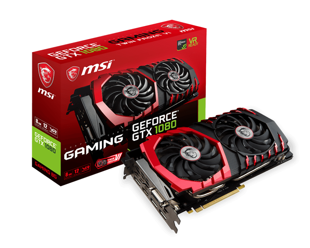*Refurbished* MSI Geforce GTX 1080 Gaming 8G 8GB Gaming Graphics Card