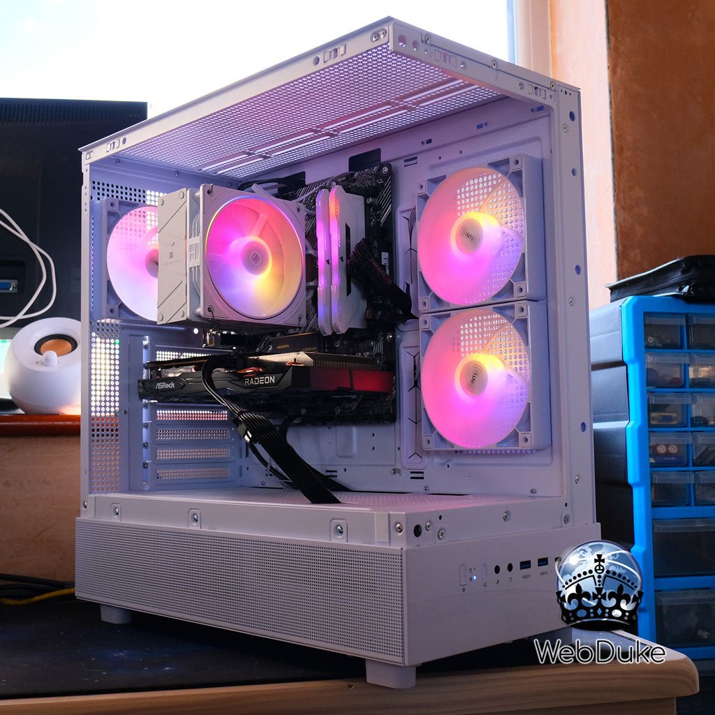 AM5 XR eSports Gaming PC - Ryzen 5 8600G Radeon 760M - WebDuke Computers