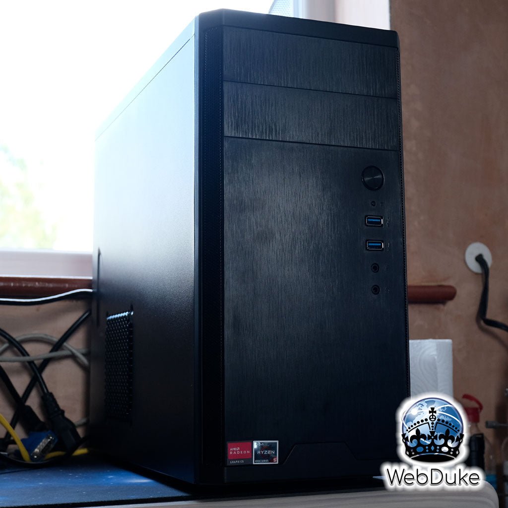 AMD Ryzen 5 5500GT Budget Office PC - Office or Light Gaming - WebDuke Computers