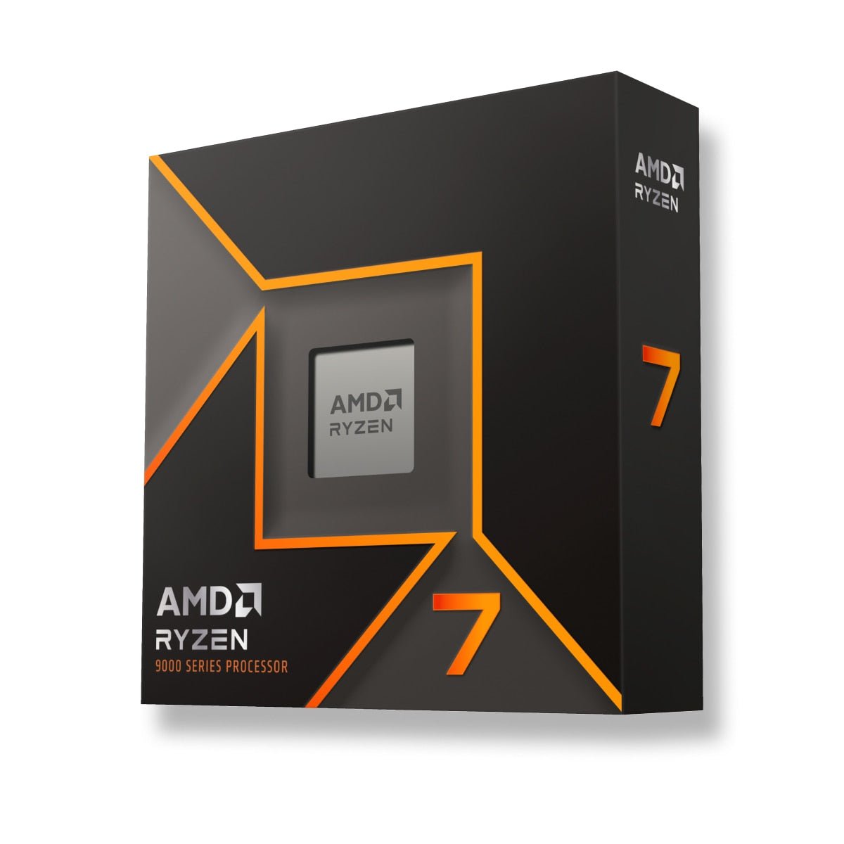 AMD Ryzen 7 9700X CPU, AM5, 3.8GHz (5.5 Turbo), 8 - Core, 65W, 40MB Cache, 4nm, 9th Gen, Radeon Graphics, NO HEATSINK/FAN - WebDuke Computers