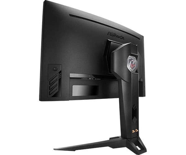 Asrock 27" Phantom Gaming QHD Curved Gaming Monitor (PG27Q15R2A), 2560 x 1440, 1ms, 2 HDMI, DP, 165Hz, HDR 400, Wi-Fi Antenna, VESA - WebDuke Computers