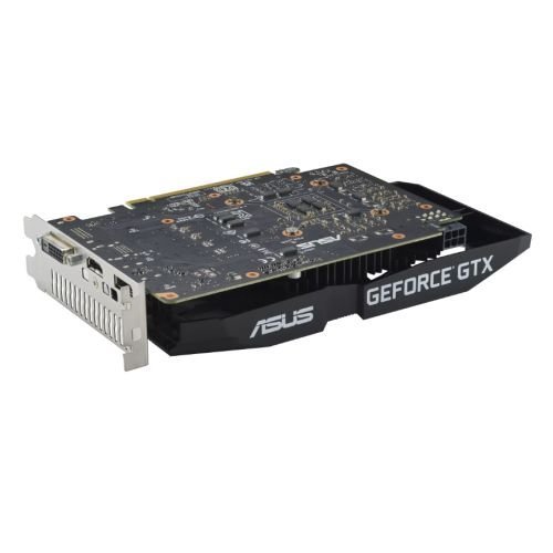 Asus DUAL Geforce GTX 1650 OC, 4GB DDR6, DVI, HDMI, DP, 1785MHz Clock, Overclocked - WebDuke Computers