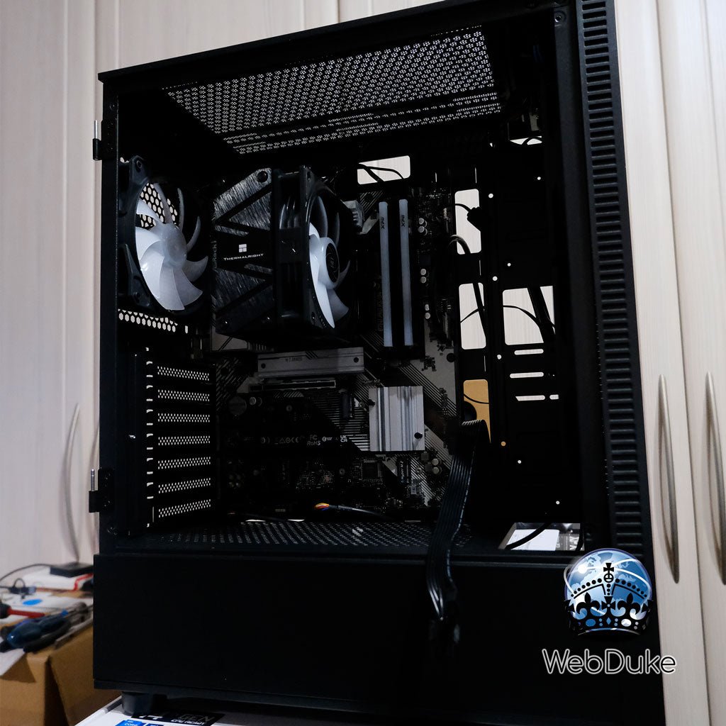 Intel i3 RGB RTX Gaming PC - Intel Core i3 13100F and Geforce RTX 3050 6GB - WebDuke Computers