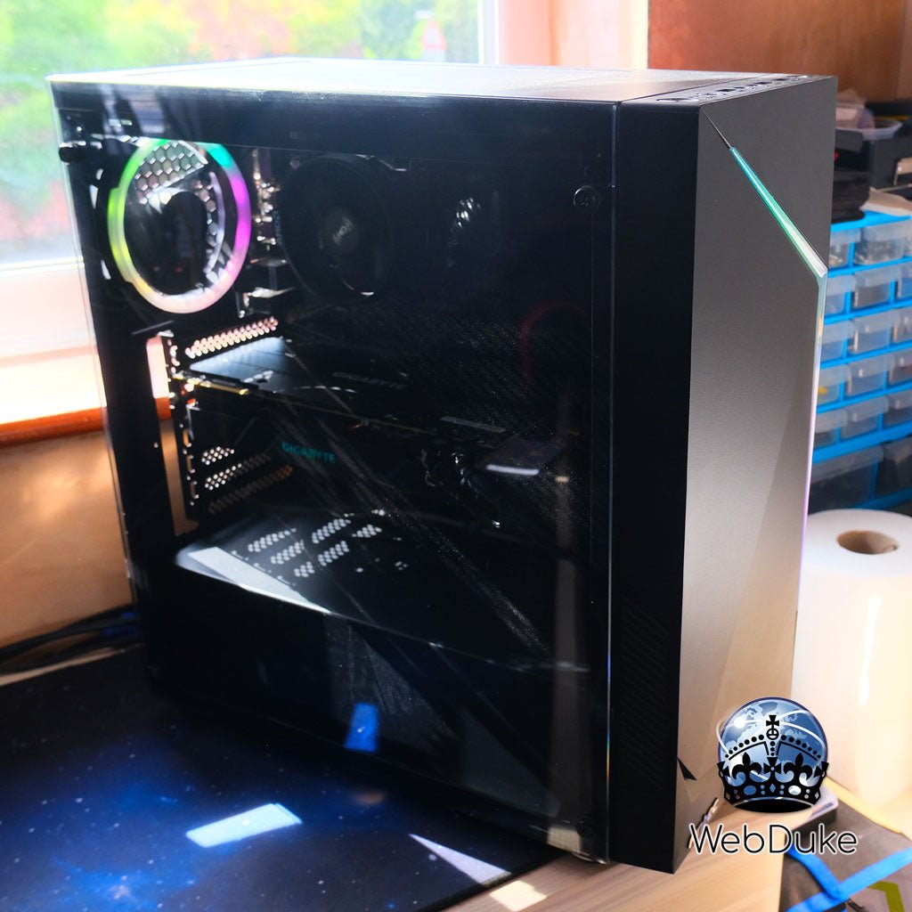 *Refurbished* AMD Ryzen 5 3500X Geforce RTX 2070 Super Gaming PC - WebDuke Computers