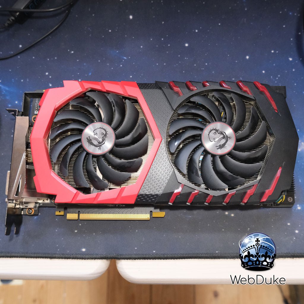 *Refurbished* MSI Geforce GTX 1080 Gaming 8G 8GB Gaming Graphics Card - WebDuke Computers