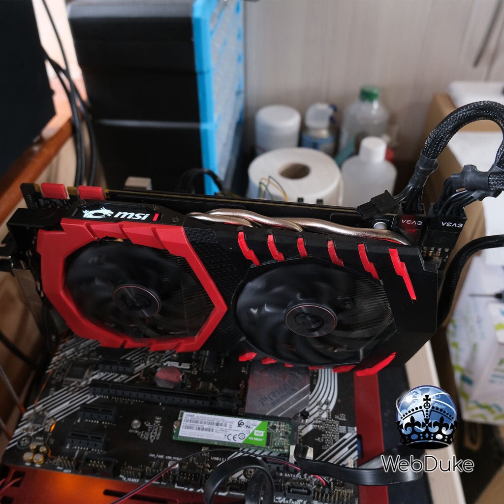 *Refurbished* MSI Geforce GTX 1080 Gaming 8G 8GB Gaming Graphics Card - WebDuke Computers