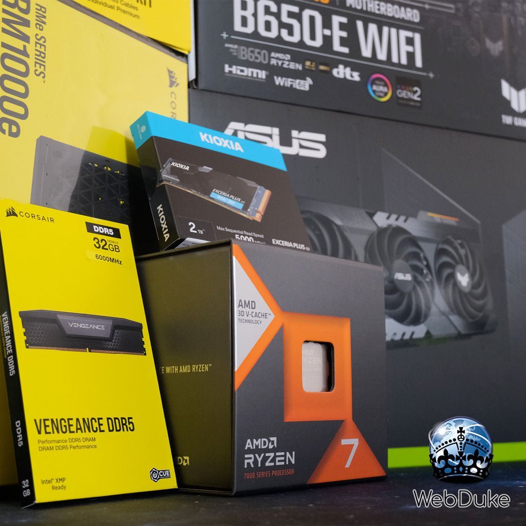 Ultra High End - Ryzen 7 7800X3D Geforce RTX 4070 Ti Super - WebDuke Computers