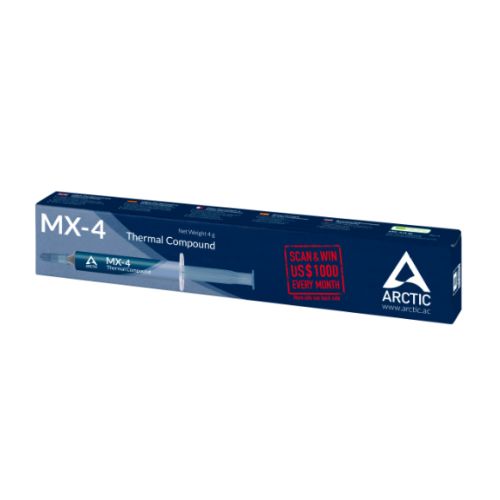 Arctic MX-4 Thermal Compound, 4g Syringe, 8.5W/mK - WebDuke Computers