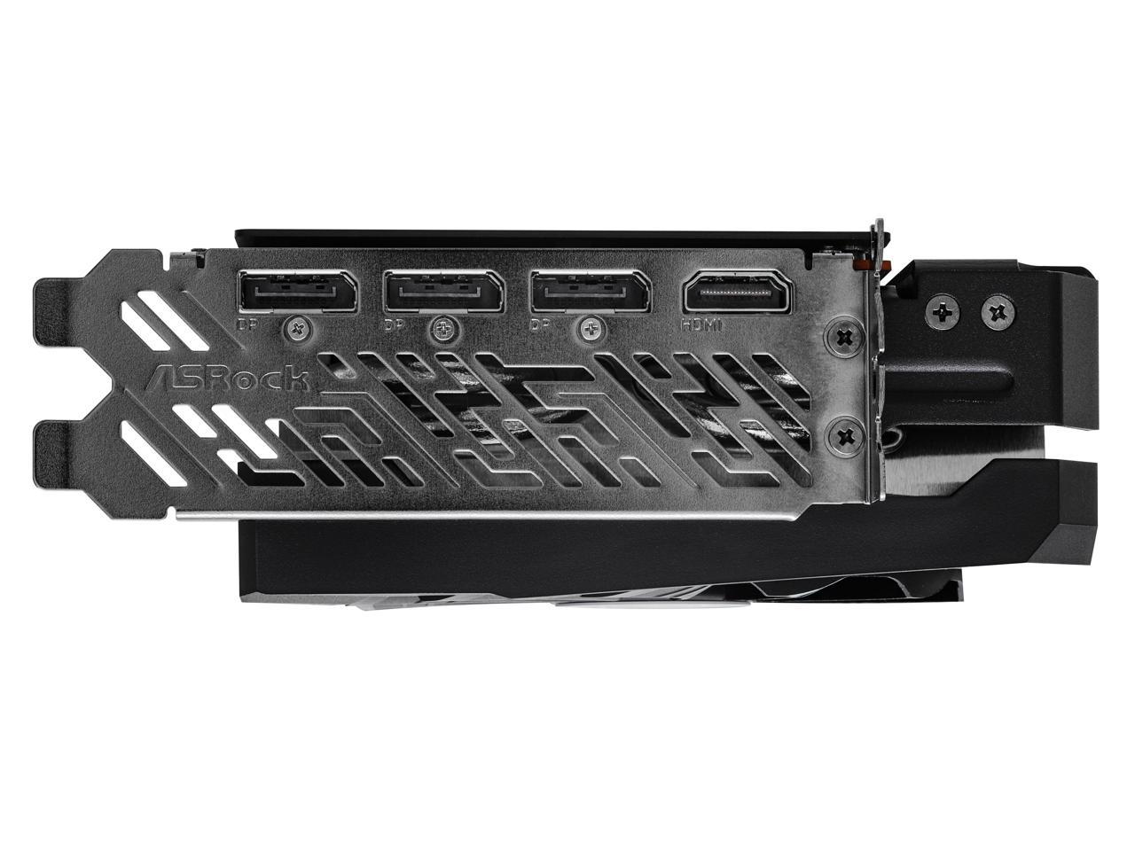 Asrock RX7700 XT Phantom Gaming 12GB OC, PCIe4, 12GB DDR6, HDMI, 3 DP, 2599MHz Clock, RGB, Overclocked - WebDuke Computers