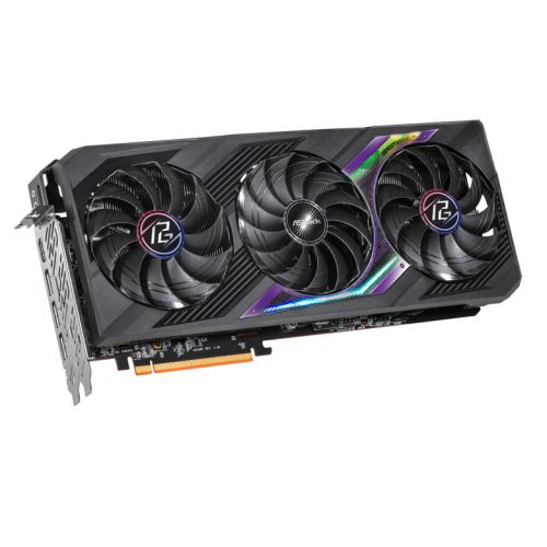 Asrock RX7800 XT Phantom Gaming 16GB OC, PCIe4, 16GB DDR6, HDMI, 3 DP, 2565MHz Clock, RGB, Overclocked - WebDuke Computers