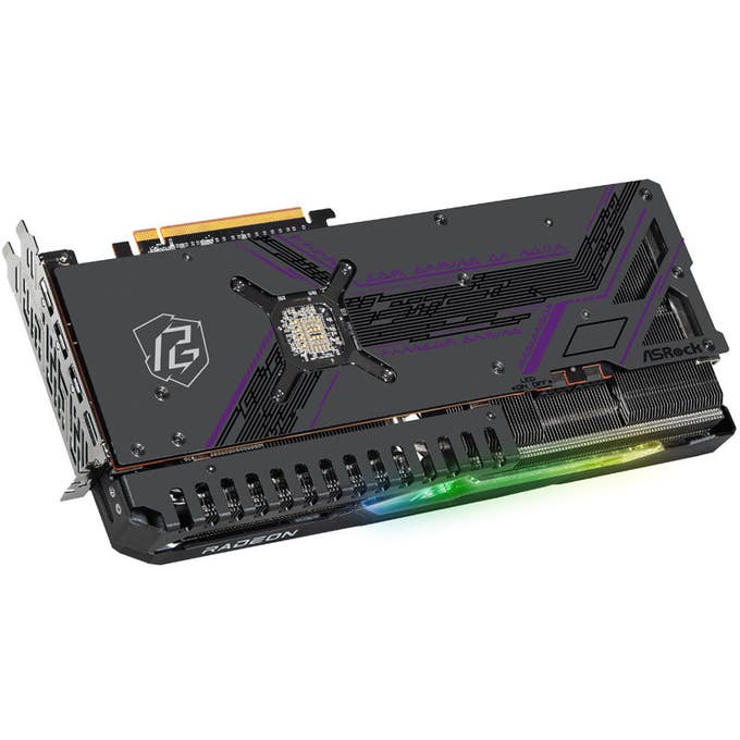 Asrock RX7800 XT Phantom Gaming 16GB OC, PCIe4, 16GB DDR6, HDMI, 3 DP, 2565MHz Clock, RGB, Overclocked - WebDuke Computers