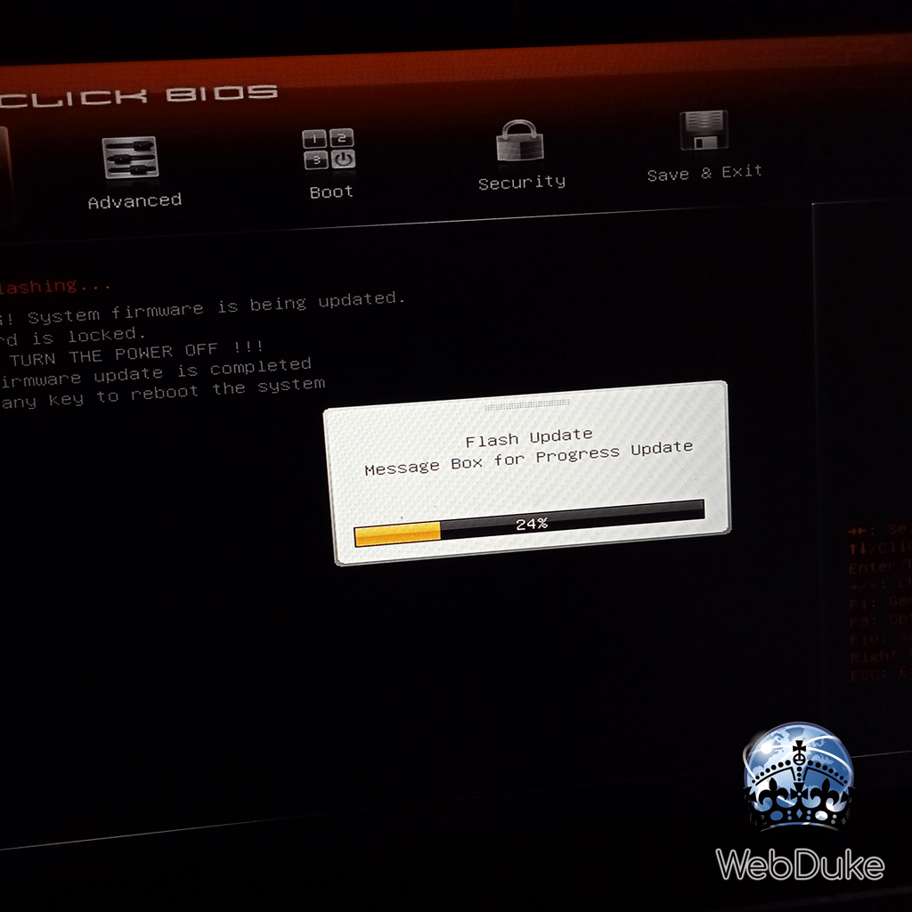 BIOS Update - WebDuke Computers