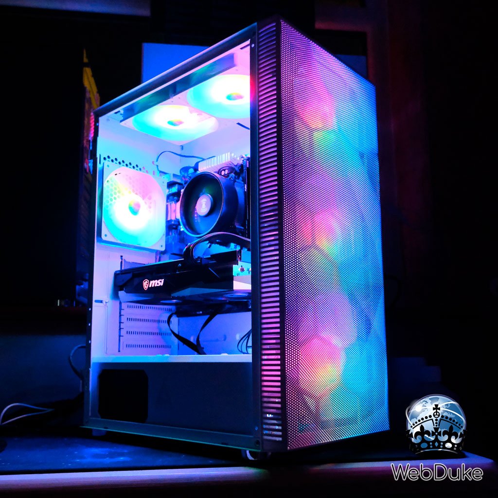 Entry Range Gaming PC - AMD Ryzen 5 RX 6600 - WebDuke Computers