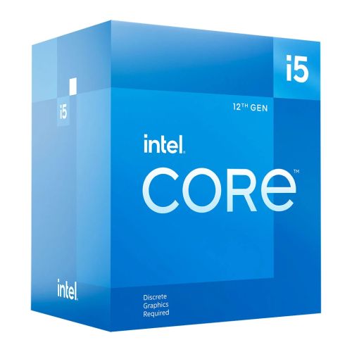 Intel Core i5-12400F CPU, Socket LGA 1700, 2.5 GHz (4.4 Turbo), 6-Core, 65W, 18MB Cache, Alder Lake, No Graphics - WebDuke Computers