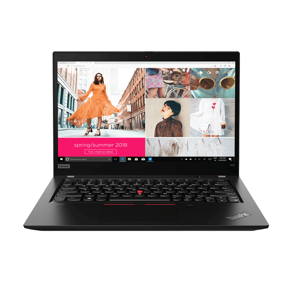 Lenovo ThinkPad X13 Laptop, 13.3", Ryzen 3 Pro 4450U, 8GB, 256GB SSD, USB-C, Backlit KB, Windows 11 Pro - WebDuke Computers