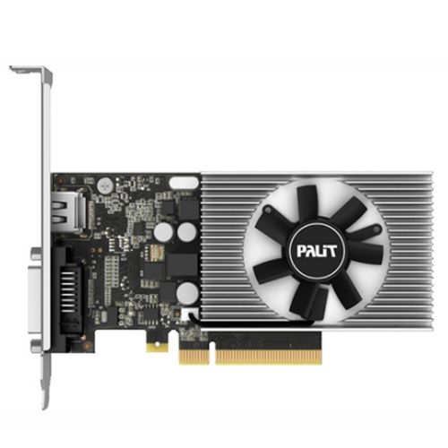 Palit GT1030, 2GB DDR4, PCIe3, DVI, HDMI, 1379MHz Clock, Low Profile (No Bracket) - WebDuke Computers