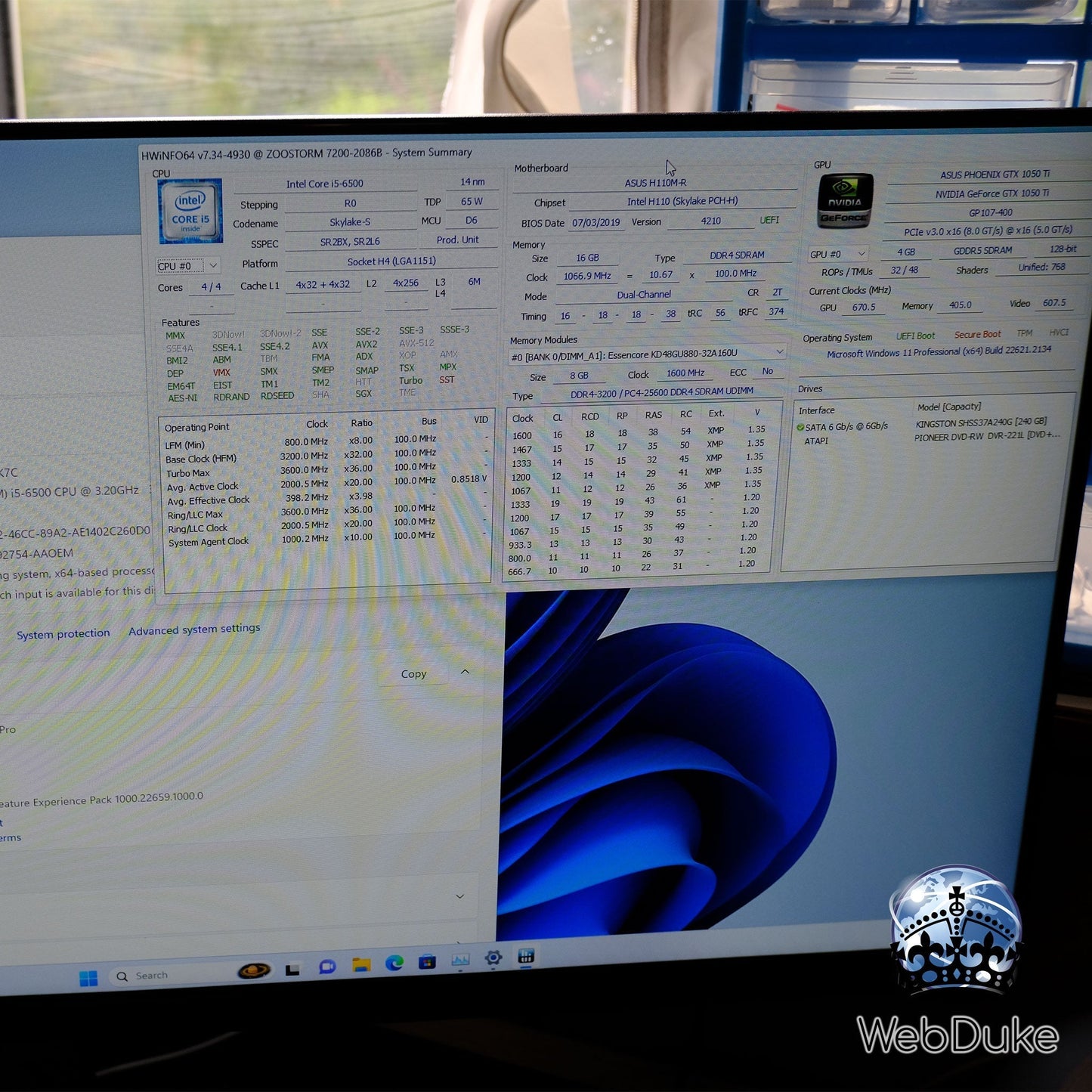 *Refurbished* Intel i5 Geforce 1050 Ti Gaming PC - WebDuke Computers