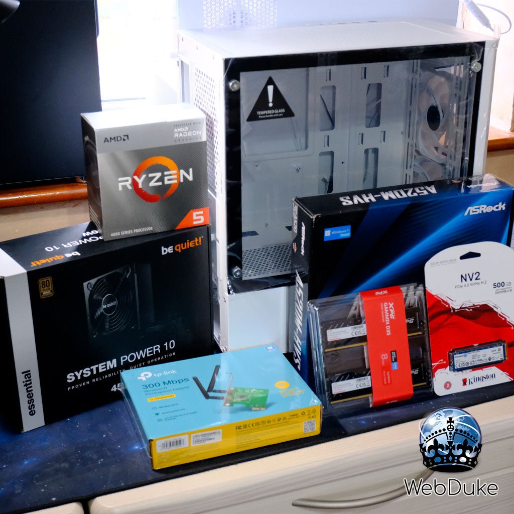 Ryzen 5 4600G eSports Gaming PC - WebDuke Computers