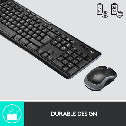 Logitech MK270 Wireless Keyboard and Mouse Combo for Windows WebDuke Computers