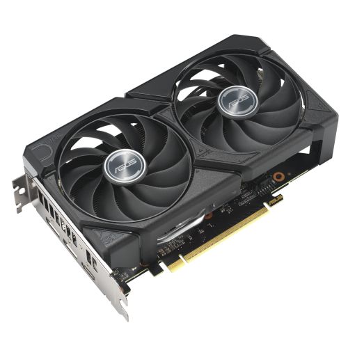 Asus DUAL Radeon RX 9060 XT, PCIe5, 8GB GDDR6, HDMI, 2 DP, 3150MHz Clock, Compact SFF-Ready