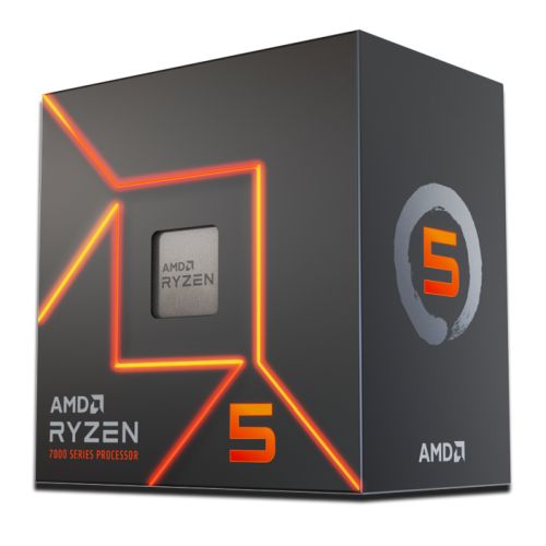 AMD Ryzen 5 7600 CPU w/ Wraith Stealth Cooler, AM5, 3.8GHz (5.1 Turbo), 6-Core, 65W, 38MB Cache, 5nm, 7th Gen, Radeon Graphics - WebDuke Computers