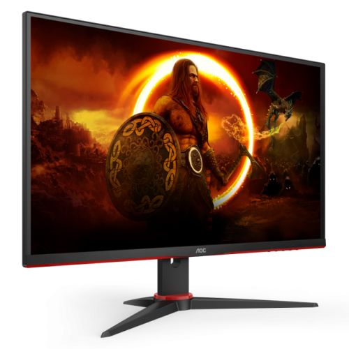 AOC 27" 3-Side Frameless QHD Gaming Monitor (Q27G2E/BK), 2560 x 1440, 1ms, 2 HDMI, DP, 155Hz, Freesync, 6 Game Modes, VESA - WebDuke Computers