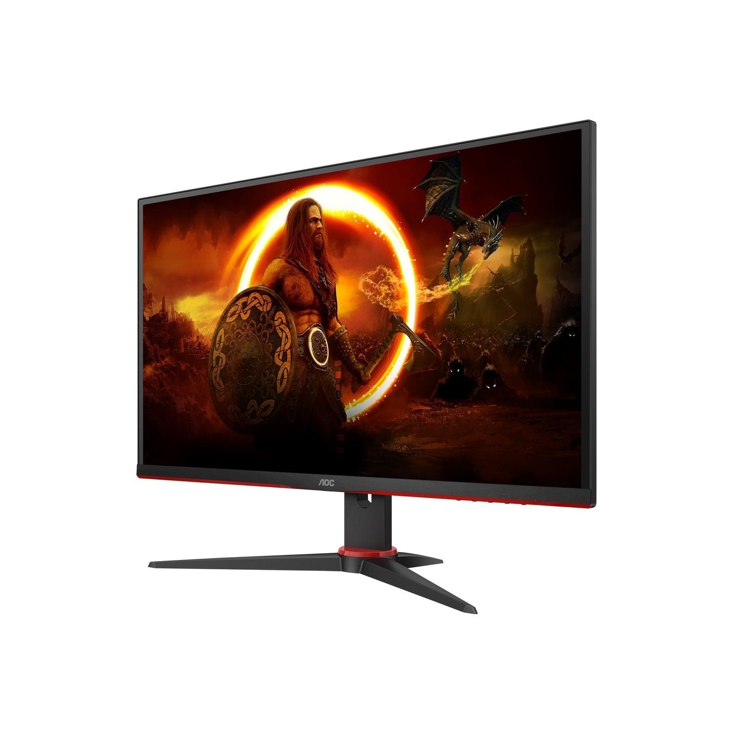 AOC 27" 3-Side Frameless QHD Gaming Monitor (Q27G2E/BK), 2560 x 1440, 1ms, 2 HDMI, DP, 155Hz, Freesync, 6 Game Modes, VESA - WebDuke Computers