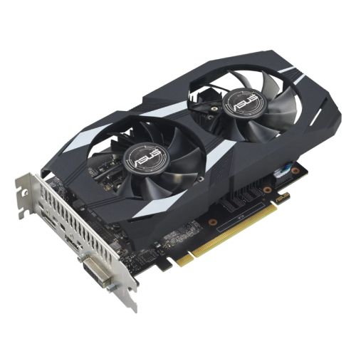 Asus DUAL Geforce GTX 1650 OC, 4GB DDR6, DVI, HDMI, DP, 1785MHz Clock, Overclocked - WebDuke Computers