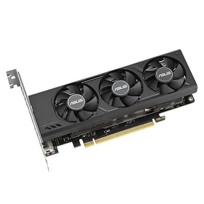 Asus Geforce RTX 4060 LP BRK OC, PCIe4, 8GB GDDR6, 2 HDMI, 2 DP, 2520MHz Clock, Overclocked, Low Profile (Bracket Included) - WebDuke Computers