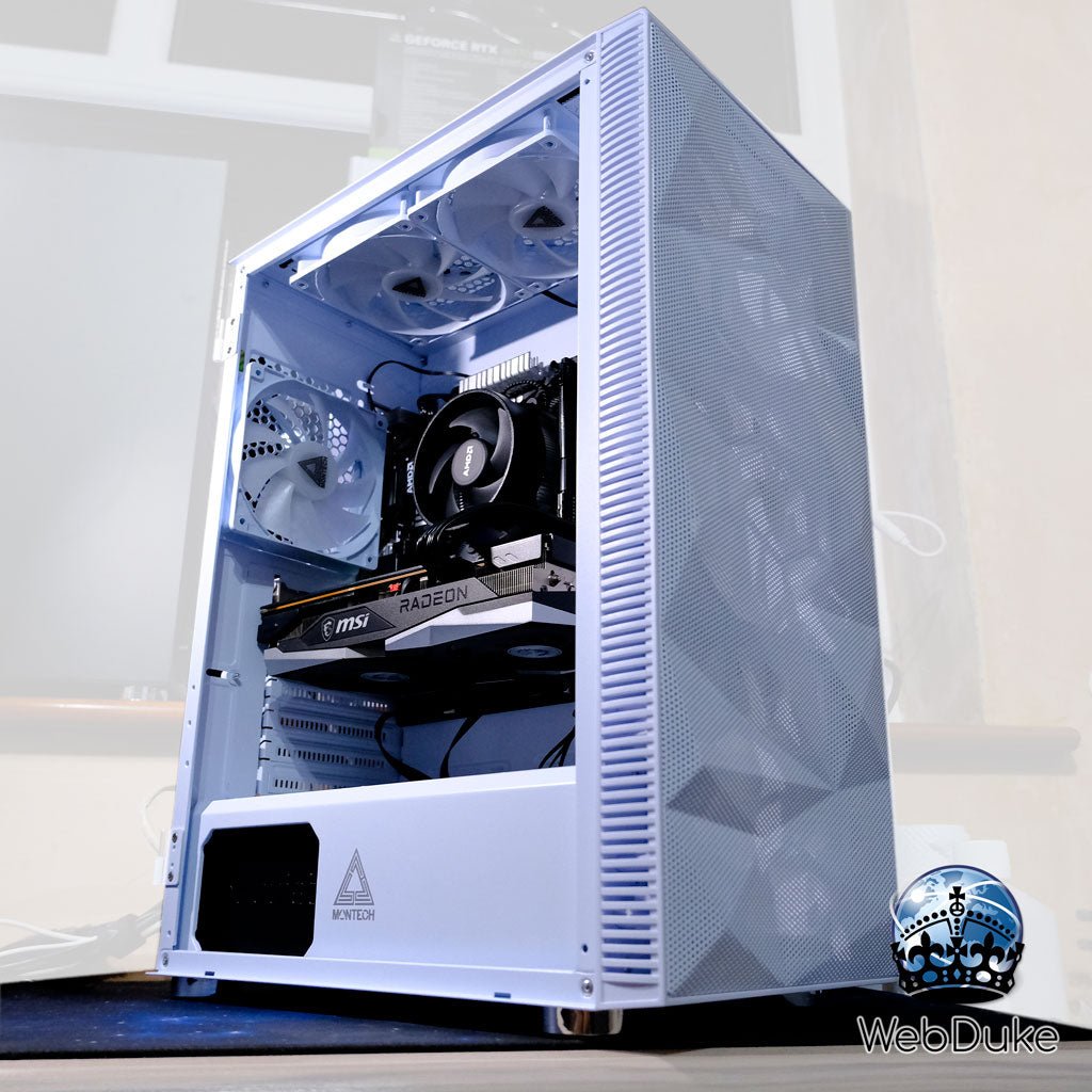 Entry Range Gaming PC - AMD Ryzen 5 RX 6600 - WebDuke Computers