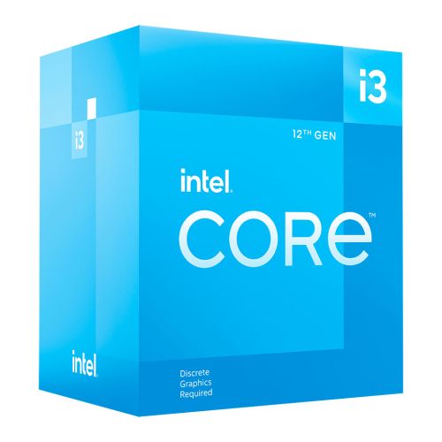 Intel Core i3-12100F CPU, Socket LGA 1700, 3.3 GHz (4.3 Turbo), Quad Core, 58W, 12MB Cache, Alder Lake, No Graphics - WebDuke Computers