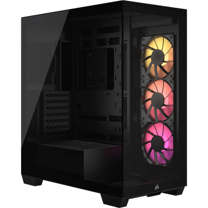 *NEW* Corsair 3500X ARGB Mid - Tower PC Case Black - WebDuke Computers