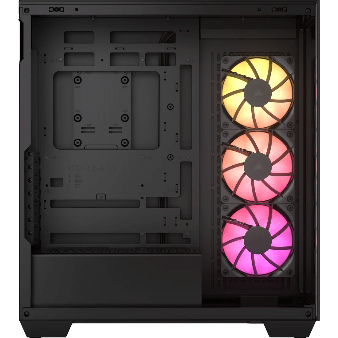 *NEW* Corsair 3500X ARGB Mid - Tower PC Case Black - WebDuke Computers