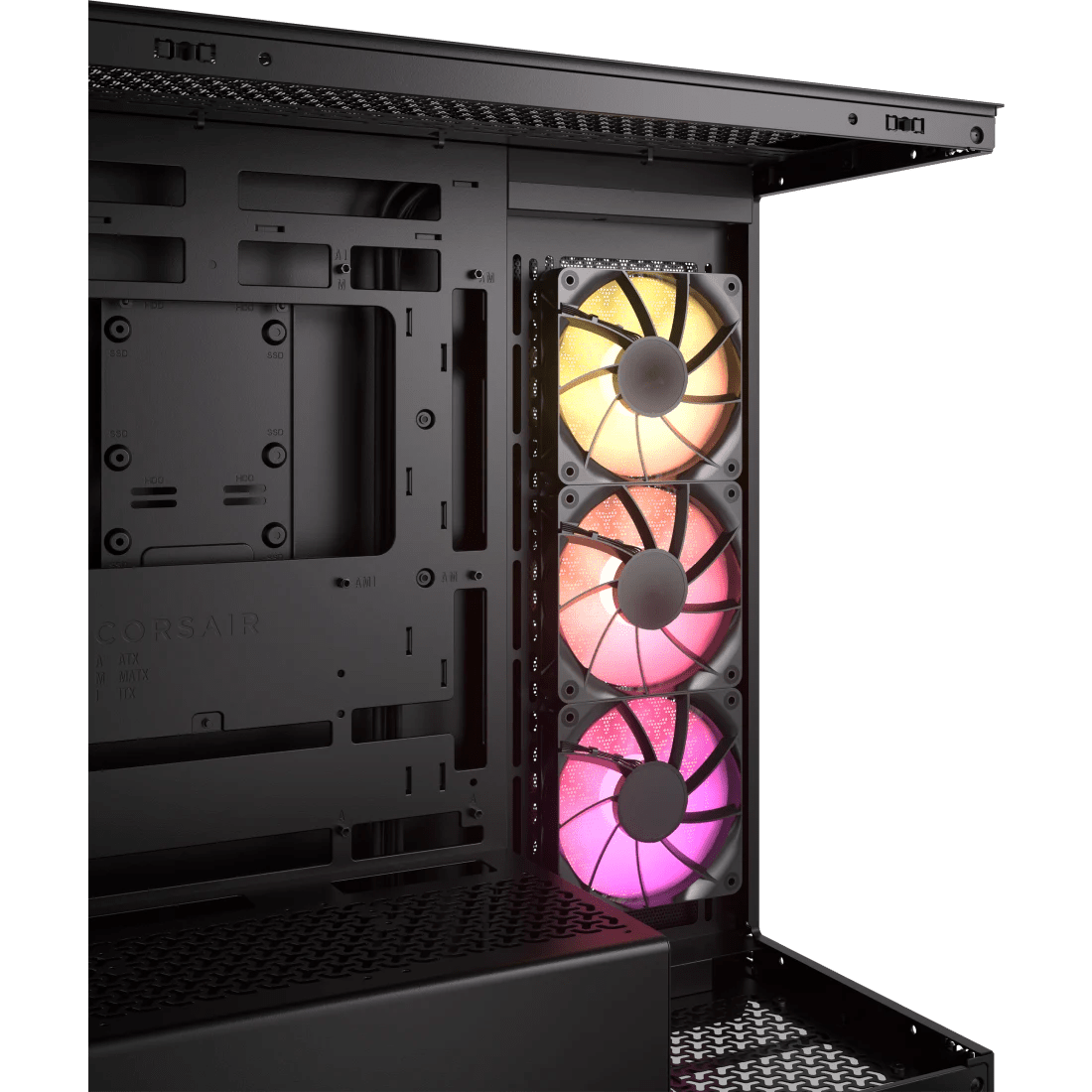 *NEW* Corsair 3500X ARGB Mid - Tower PC Case Black - WebDuke Computers