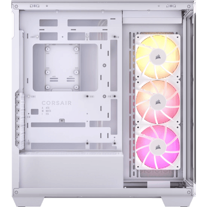 *NEW* Corsair 3500X ARGB Mid - Tower PC Case White - WebDuke Computers