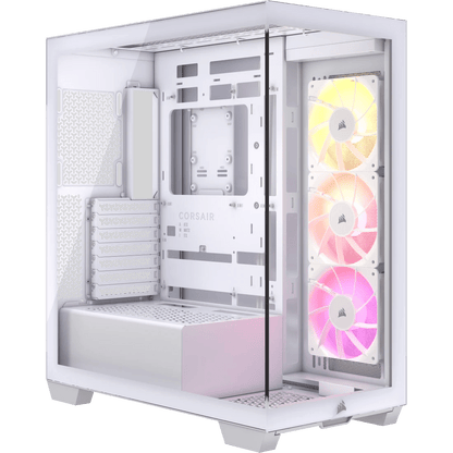 *NEW* Corsair 3500X ARGB Mid - Tower PC Case White - WebDuke Computers