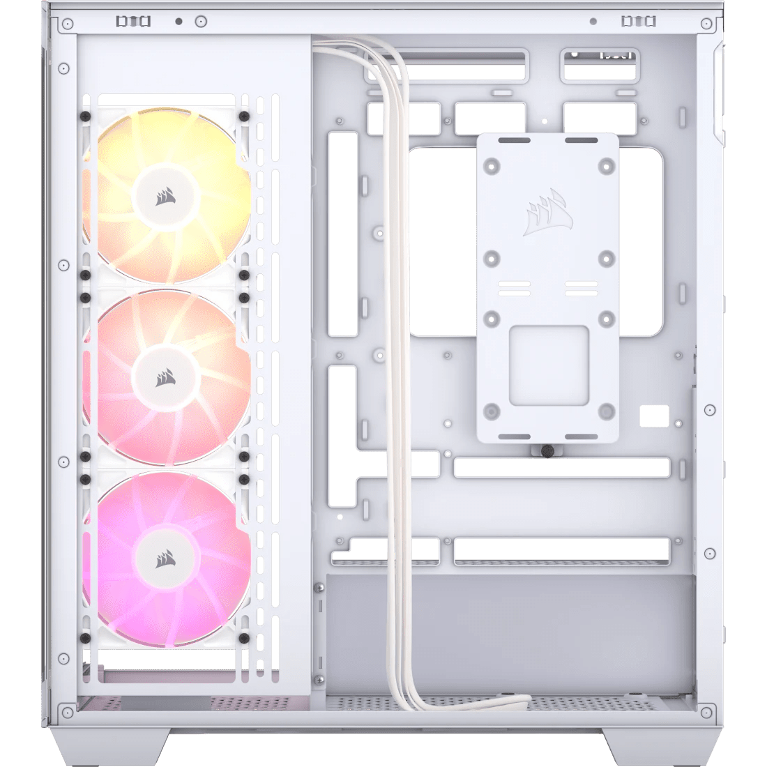 *NEW* Corsair 3500X ARGB Mid - Tower PC Case White - WebDuke Computers