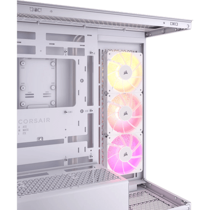 *NEW* Corsair 3500X ARGB Mid - Tower PC Case White - WebDuke Computers