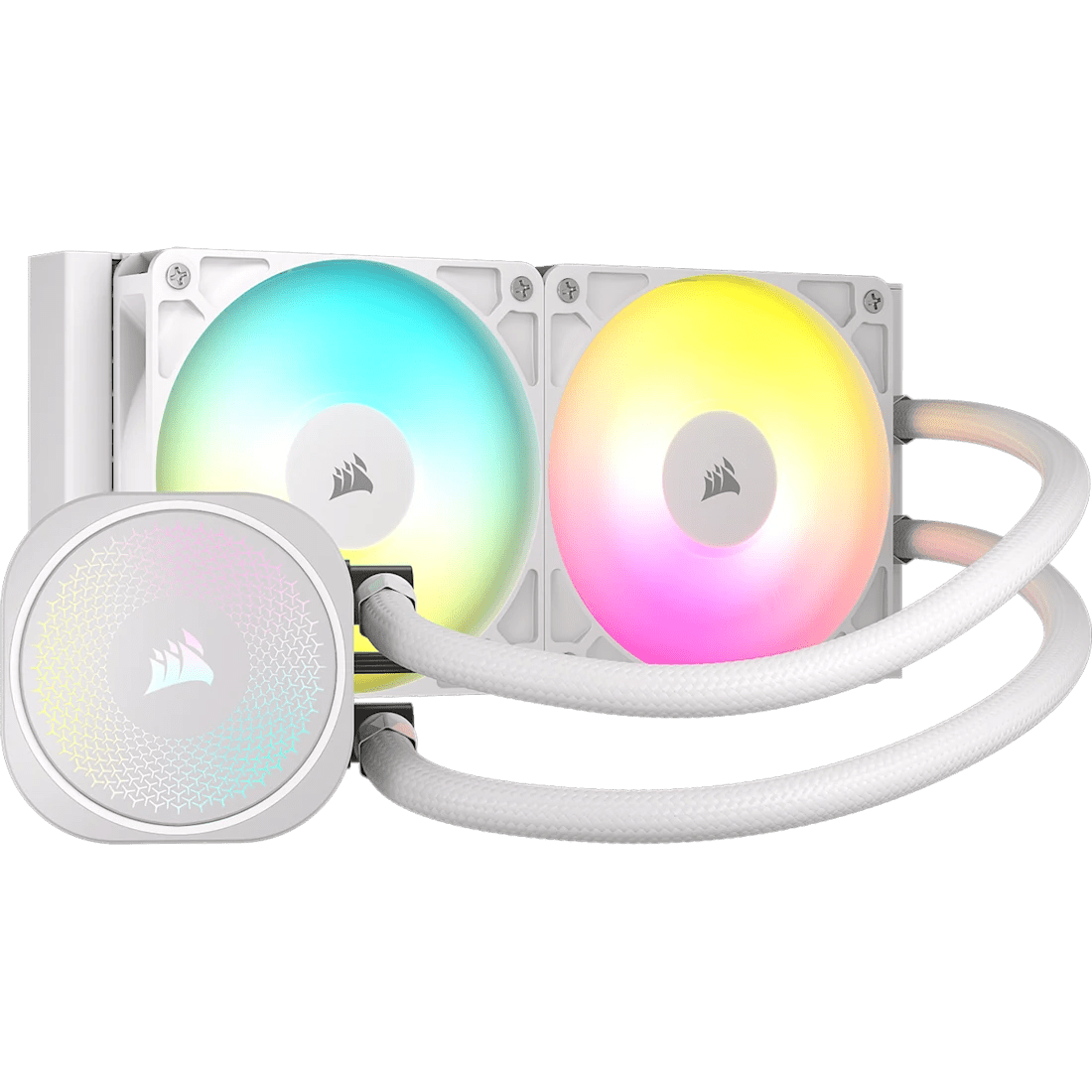 *NEW* Corsair NAUTILUS 240 RS ARGB Liquid CPU Cooler - White - WebDuke Computers