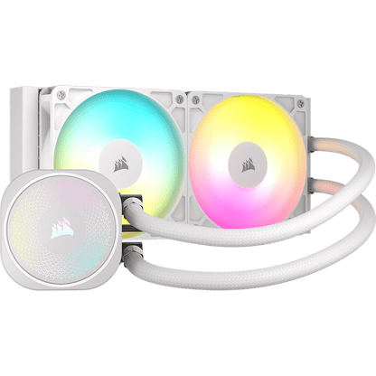 *NEW* Corsair NAUTILUS 240 RS ARGB Liquid CPU Cooler - White - WebDuke Computers