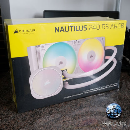 *NEW* Corsair NAUTILUS 240 RS ARGB Liquid CPU Cooler - White - WebDuke Computers