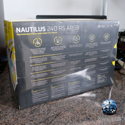 *NEW* Corsair NAUTILUS 240 RS ARGB Liquid CPU Cooler - White - WebDuke Computers