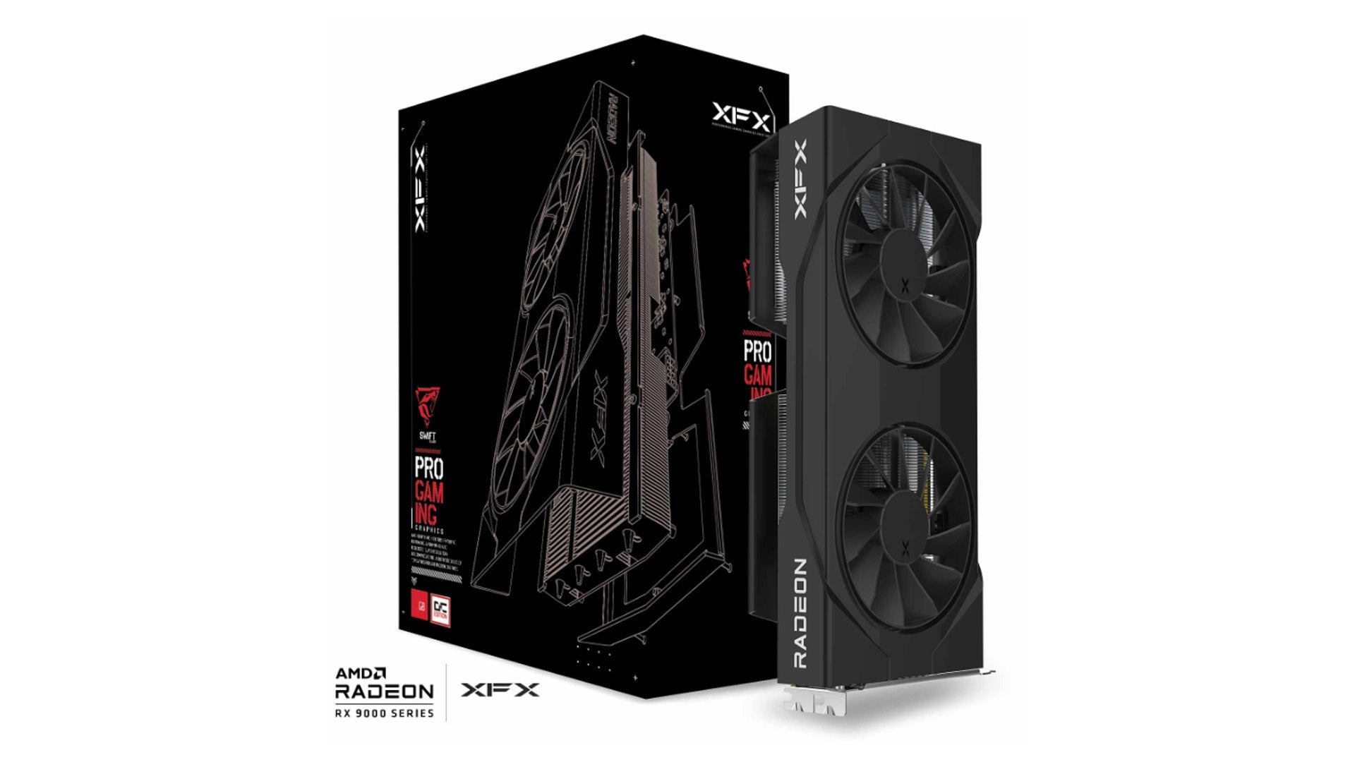 *NEW* XFX Swift AMD Radeon RX 9060 XT OC Gaming Edition 16GB - WebDuke Computers