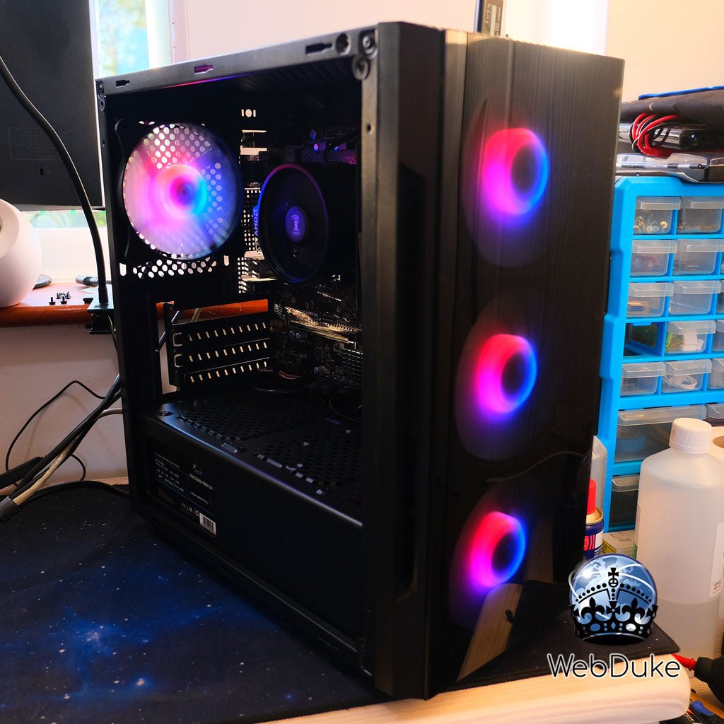 *Refurbished* AMD Ryzen 3 2200G Radeon Vega eSports Gaming PC - WebDuke Computers