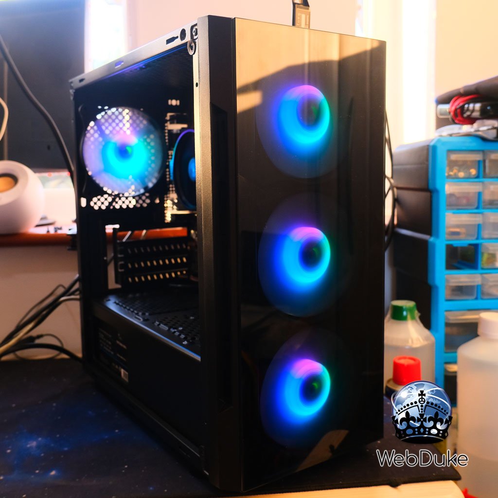 *Refurbished* AMD Ryzen 3 2200G Radeon Vega eSports Gaming PC - WebDuke Computers