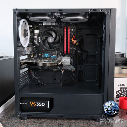 *Refurbished* AMD Ryzen 3 3200G Geforce GTX 1050 Ti 4GB Gaming PC - WebDuke Computers