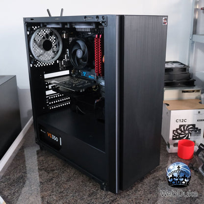 *Refurbished* AMD Ryzen 3 3200G Geforce GTX 1050 Ti 4GB Gaming PC - WebDuke Computers