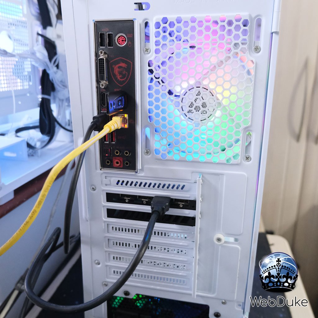 *Refurbished* AMD Ryzen 5 2600X Radeon RX 6600 Gaming PC - WebDuke Computers