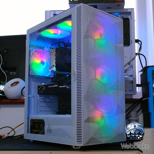 *Refurbished* AMD Ryzen 5 2600X Radeon RX 6600 Gaming PC - WebDuke Computers