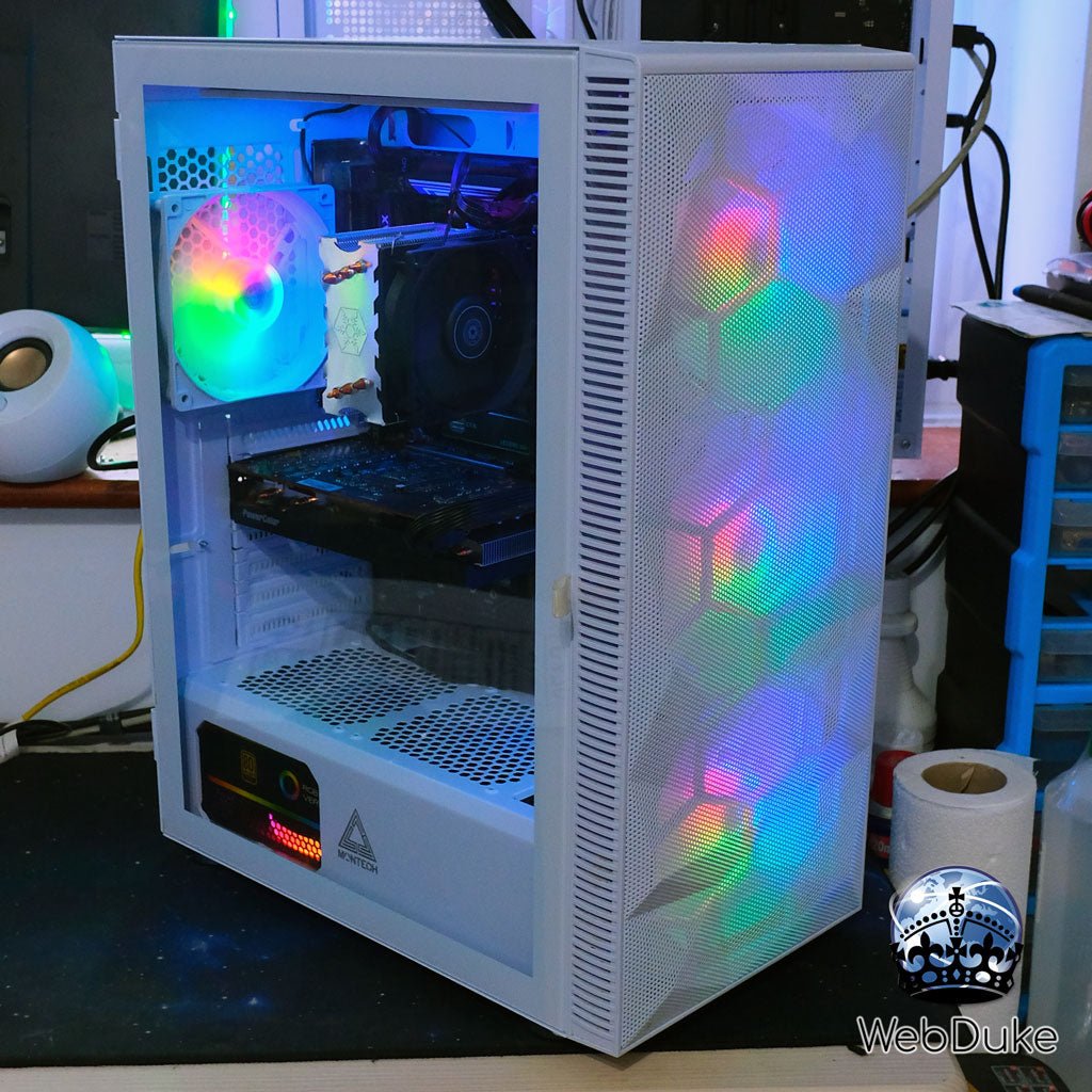 *Refurbished* AMD Ryzen 5 2600X Radeon RX 6600 Gaming PC - WebDuke Computers
